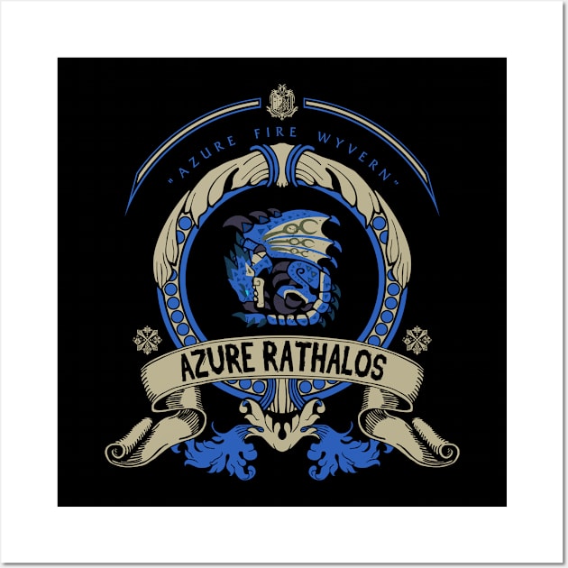 AZURE RATHALOS - CREST Wall Art by Exion Crew